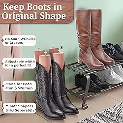 HOUNDSBAY Cowboy Boot Trees, Cedar Western Boot