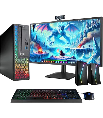 Amazon.com: Dell 5060 Desktop PC w/RGB LEDs | Windows 11 Pro