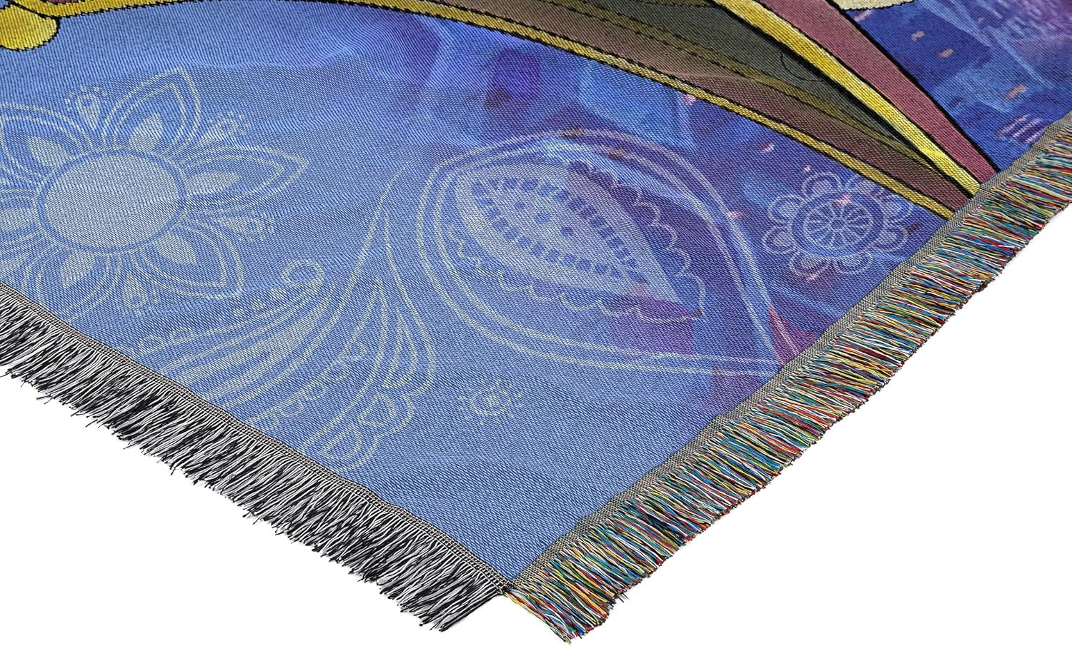 's Aladdin, 'A Whole New World' Woven Tapestry Throw Blanket, 48' x 60