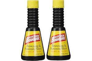 Kitchen Bouquet Browning and Seasoning Sauce, 4-Ounce Bottles (Pack of 2)