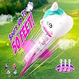 DejaNard Unicorn Rockets Garden Toy for Kids 3-12 Safe Soft Rubber Heads view 2