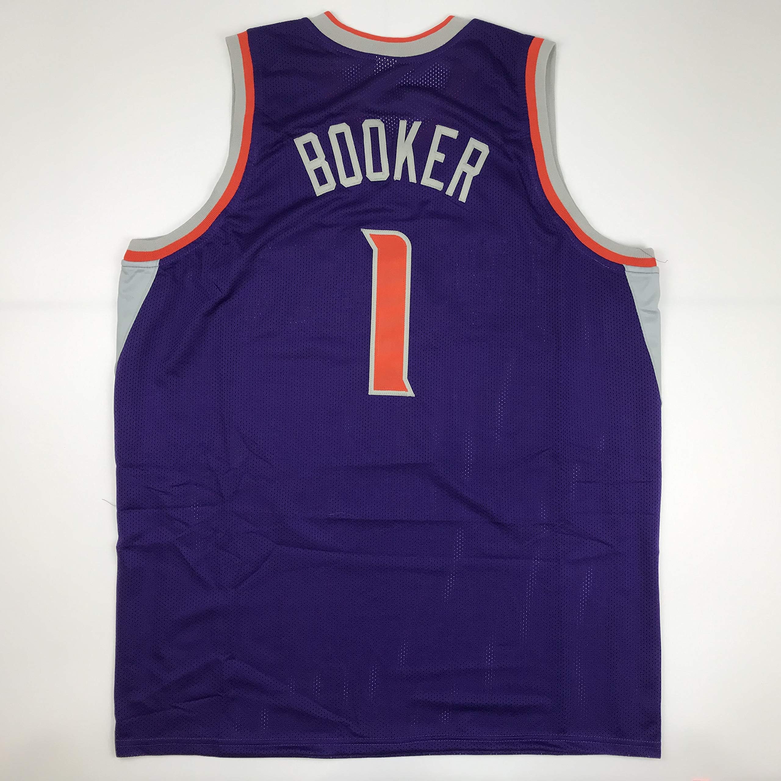 Unsigned Devin Booker Phoenix Purple Custom Stitched Basketball Jersey Size Men's XL New No Brands/Logos