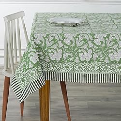 Ridhi - Hand Block Print Cotton Cloth Dinning Table