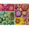 Ravensburger Color Your World Series: Mandala Blooms 500 Piece Jigsaw Puzzle for Adults - 80688 - Handcrafted Tooling, Made in Germany, Every Piece Fits Together Perfectly