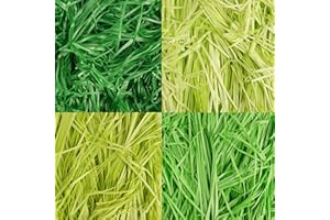 Uptotop 1/2LB Crinkle Cut Paper Shred Filler for Gift Wrapping Basket Filling, St. Patrick's Day, Birthday, Christmas, Thanksgiving, Wedding, Mother's Day, Green