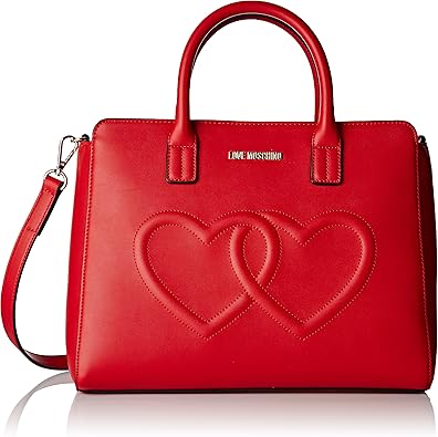 love moschino bag red heart