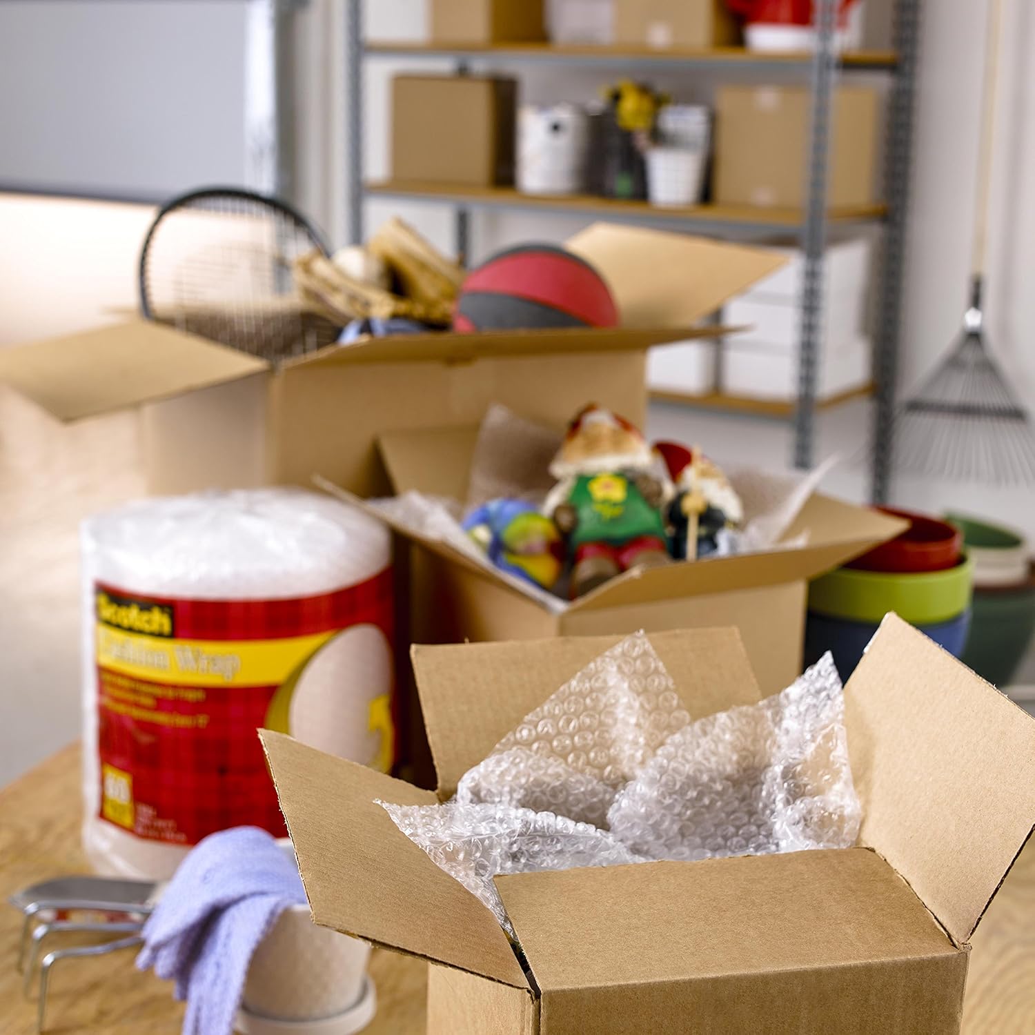 Scotch Long Lasting Storage Packaging Tape, 1.88 Inches x 54.6 Yards, 6 Rolls (3650-6) : Masking Tape : Office Products