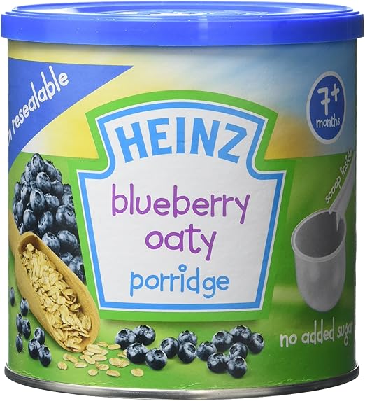 heinz blueberry baby porridge