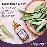 HEYTREE Clary Sage Essential Oil Salvia sclarea for Women’s Health Emotions view 2
