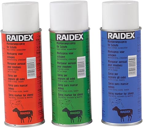 Schaf-Markierungsspray 'RAIDEX' - Grün