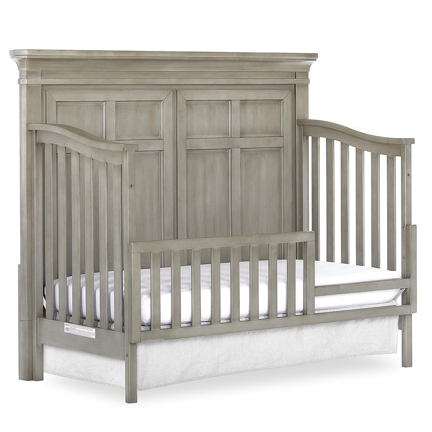evolur santa fe toddler rail storm grey