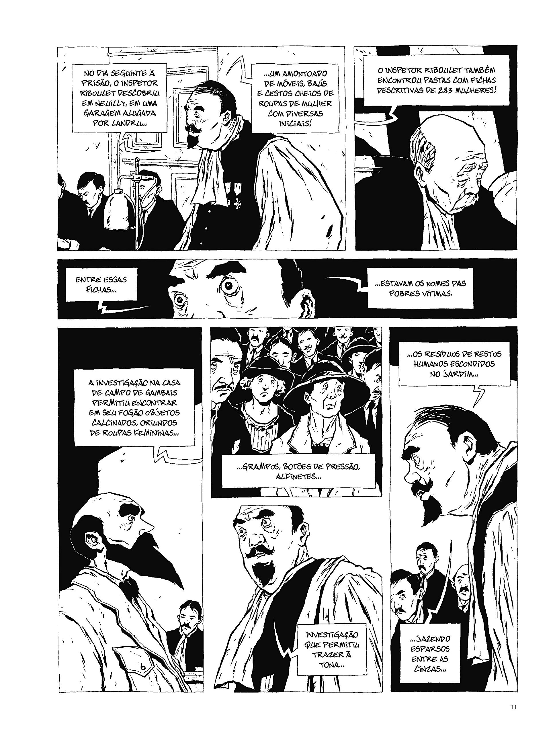 Livro 'Henri Désiré Landru' por Christophe Chabouté