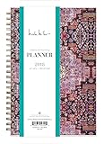 Nicole Miller for Blue Sky 2018 Weekly & Monthly Planner, Twin-Wire Binding, 5" x 8", Heirloom