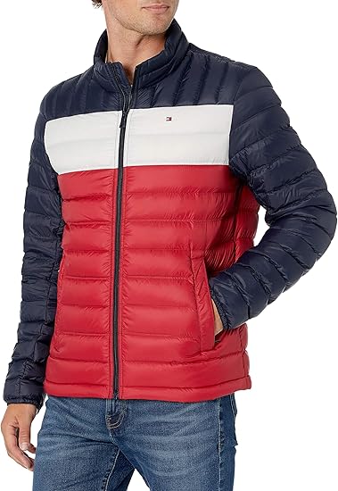 tommy hilfiger natural down packable mens