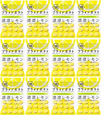 湖池屋 Koikeya Pride Potato凛凛レモン 58g 12袋 湖池屋 スナック菓子 通販 Amazon