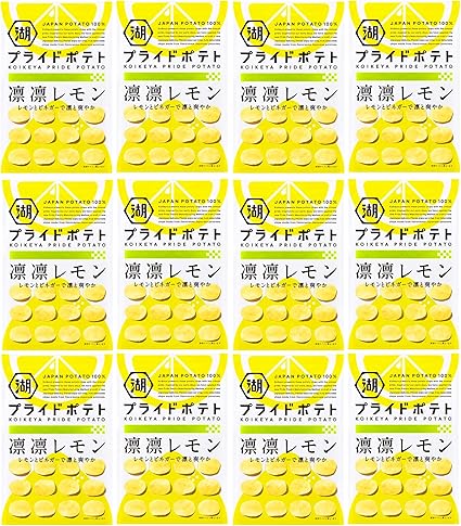 Amazon 湖池屋 Koikeya Pride Potato凛凛レモン 58g 12袋 湖池屋 スナック菓子 通販