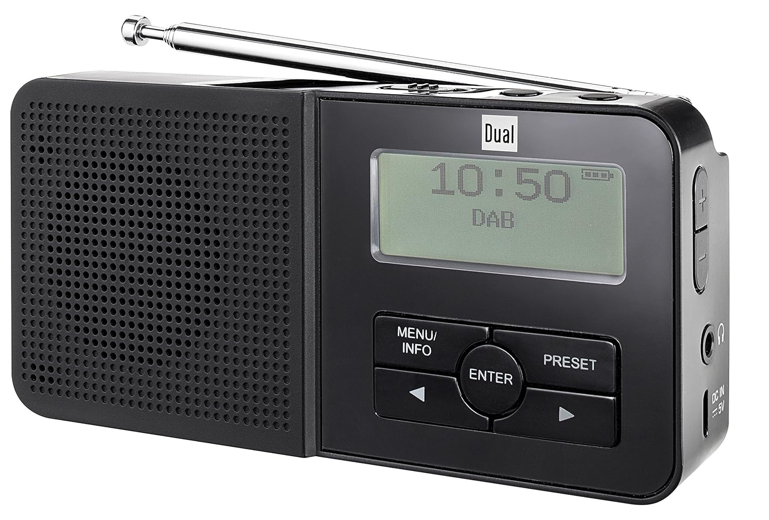 Dual Dab Radio de Poche 2 Radio numérique Tuner (FM/Dab +/Dab Portable