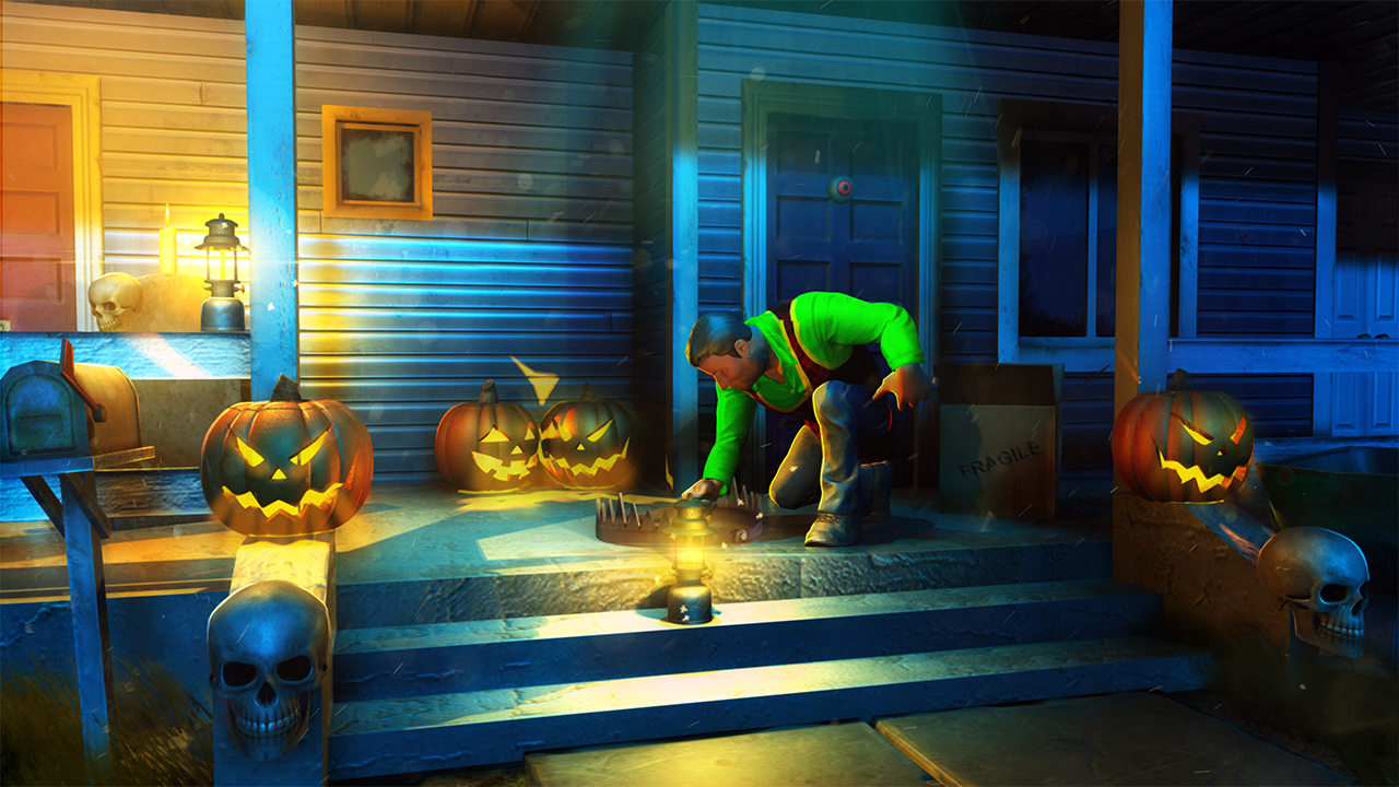 Five Nights Of Halloween: Hello Scary Neighbor Child Escape Spooky ...