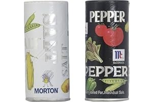 Morton Salt & Pepper Shakers