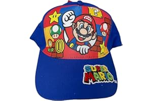 Accessory Innovations Boy's Classic, Blue, Blue, 5-10 Years Super Mario