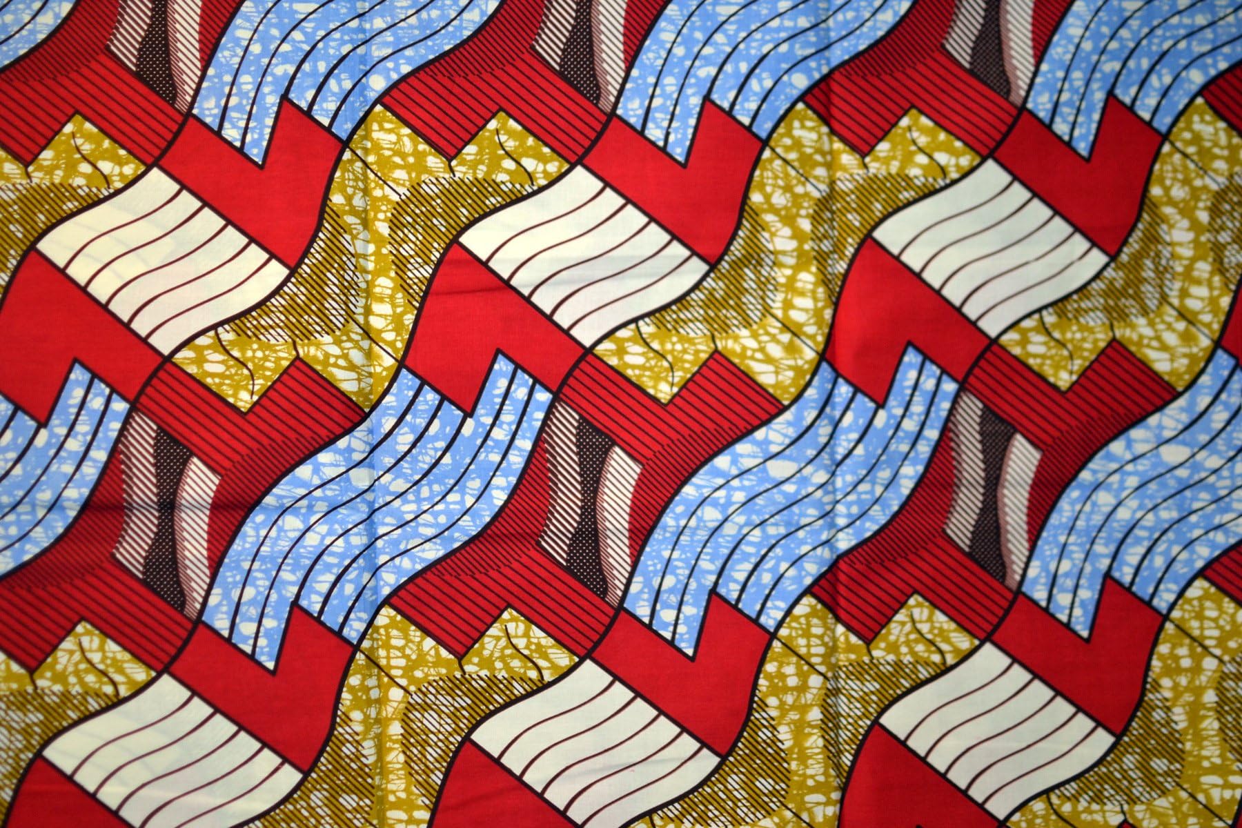 Ankara Fabric African Print Clothing Designs - Material For Fashion, Dresses, Top, Skirt, Jewelry, Shoes, Bags, Head Wraps, Dashiki - Styles With Patterns Of Prints. Guaranteed. Chess - 6 Yards