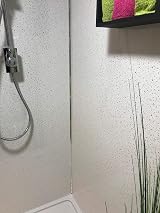DBS White Sparkle Shower Wall Panels 1m x 2.4m PVC Cladding Wet Wall view 2