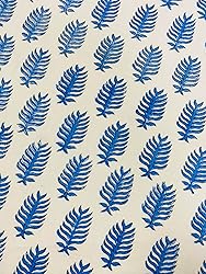 Ridhi Cerulean Blue Bo-ho Round Place Mat Double