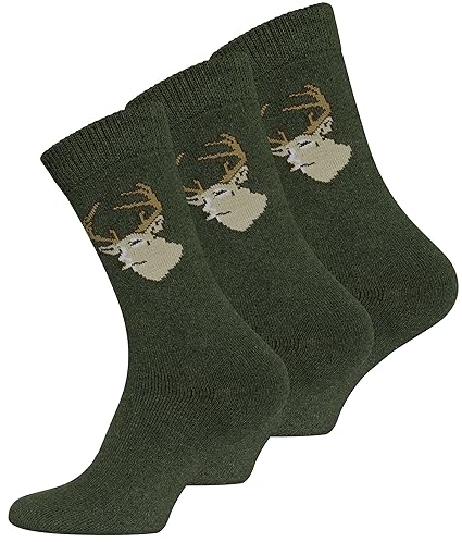VCA 3 oder 6 Paar JÄGER Socken Frottee, original