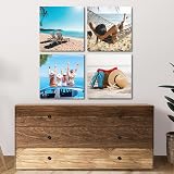 Stick ersWall Personalised Canvas Photo Frame 20x20cm A4 A3 A2 A1 Wall Art view 6