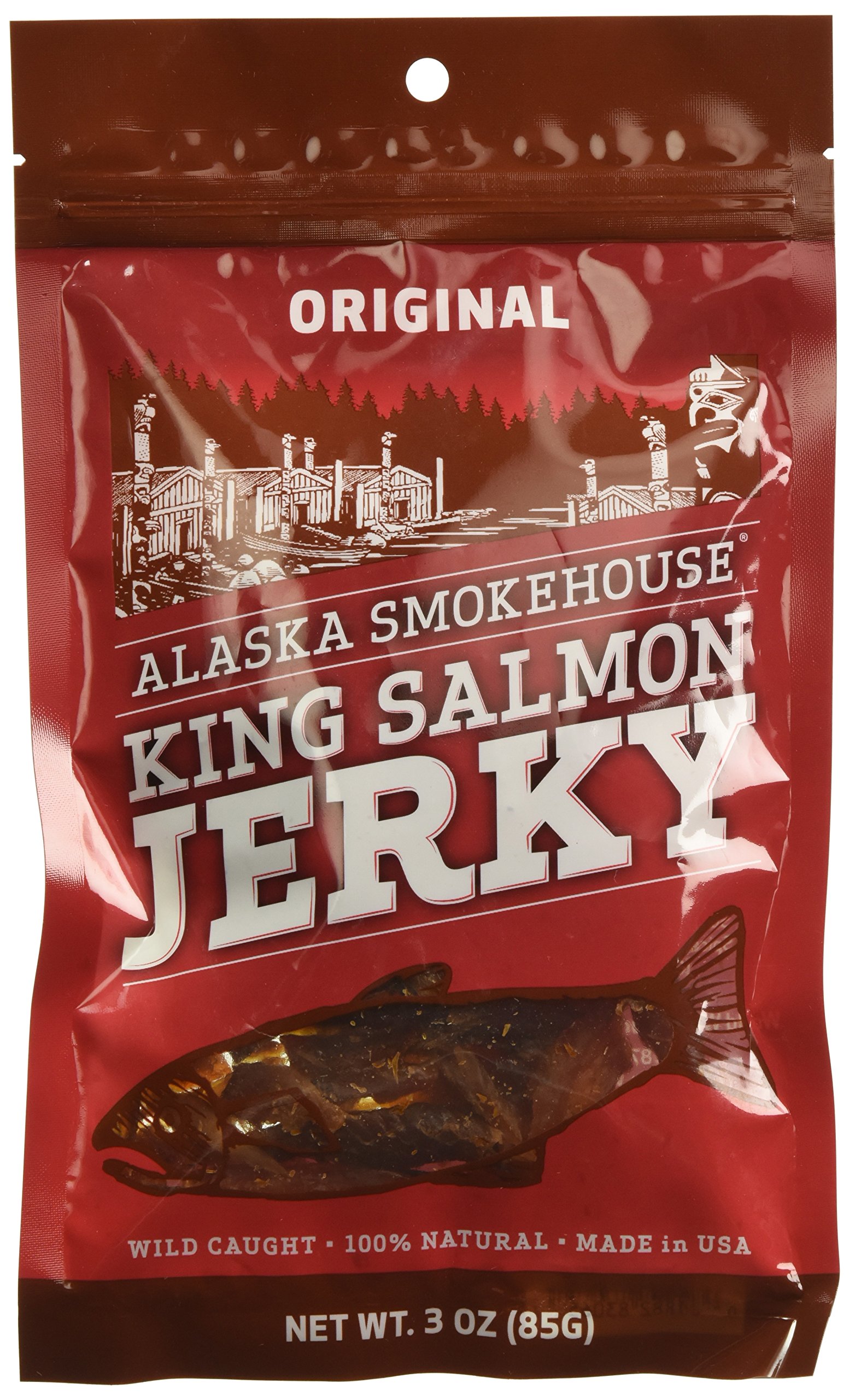 Trader Joe's Wild King Salmon Jerky ( 3 Oz Package