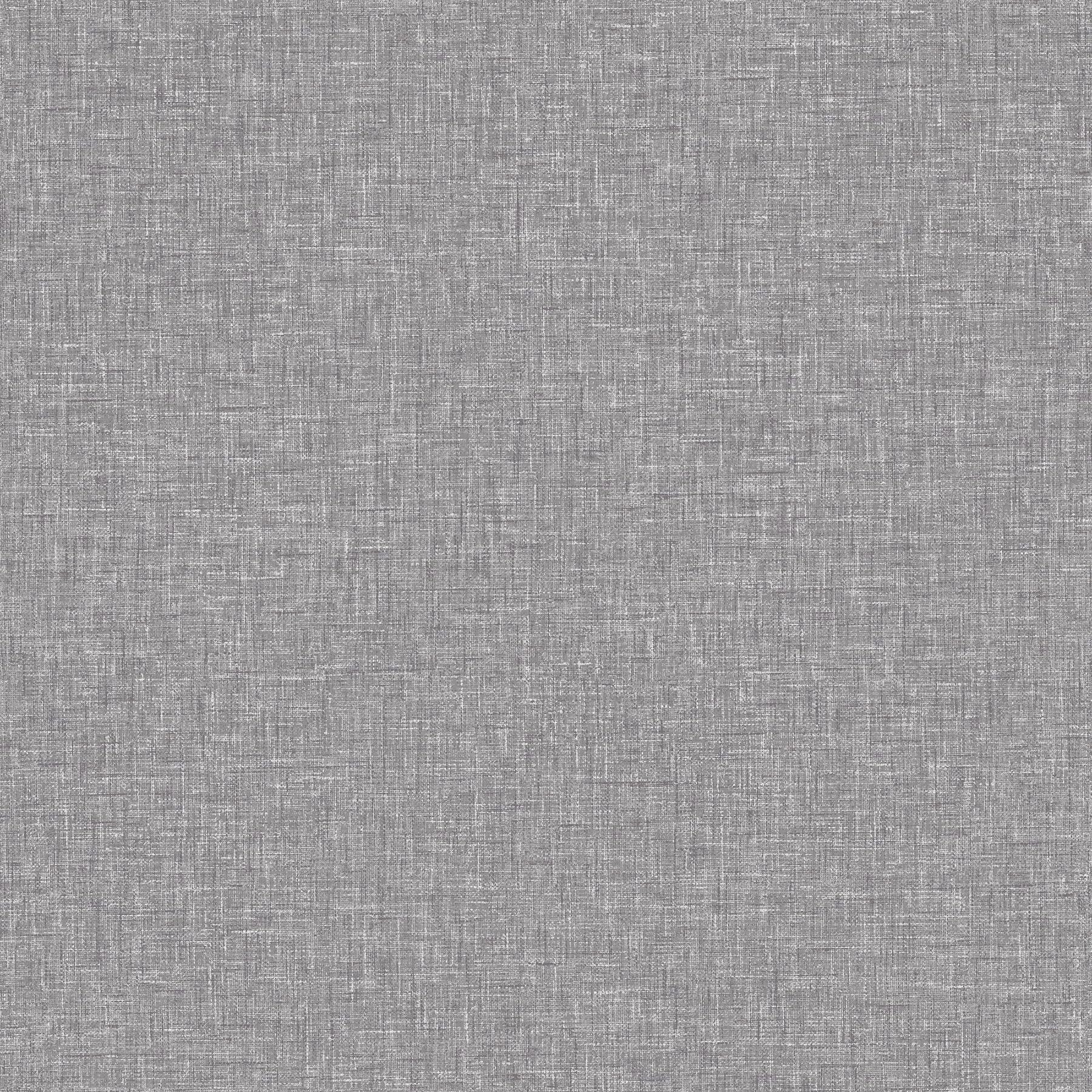 Arthouse Mid Grey Textured Linen Wallpaper - Subtle Sheen Bounces Light Back Into The Room - Designed to Look Like Fabric - Feature Wall or All Over - Great Wallpaper Choice for Any Room - 676007 — image 1