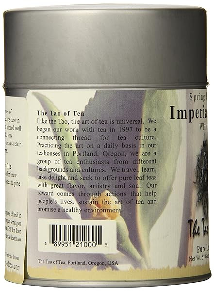 THE TAO OF TEA, IMPERIAL WHITE TEA, LOOSE LEAF, 2.0 OUNCE TINS