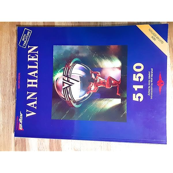 Amazon.com: Classic Van Halen - 5150 & OU812: Authentic Guitar TAB