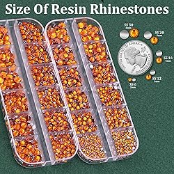 Resin Rhinestones for Crafting with B7000 Jewelry
