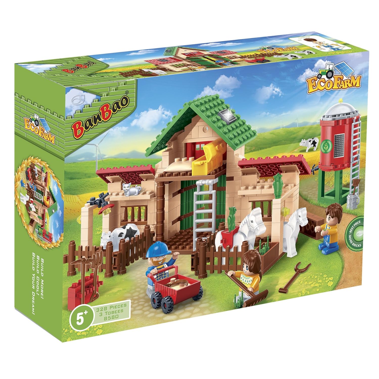 Banbao 8580 Construction Toy, MultiColour Amazon.co.uk Toys & Games