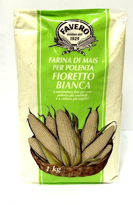 Favero Maismehl Weiss Per Polenta Mehl 1 Kg