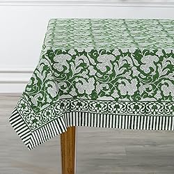 Ridhi Pantone Artichoke 70x118 Inches Rectangle