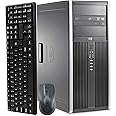 HP Elite 8300 Tower Computer Desktop PC, Intel Core i5 3.20GHz Processor, 16GB Ram, 256GB M.2 SSD, 2TB Hard Drive, Wireless Keyboard & Mouse, WiFi | Bluetooth, DVD Drive, Windows 10 (Renewed)