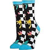 Oooh Yeah Women's Crew Funny Novelty Stranger Socks (90's Board)