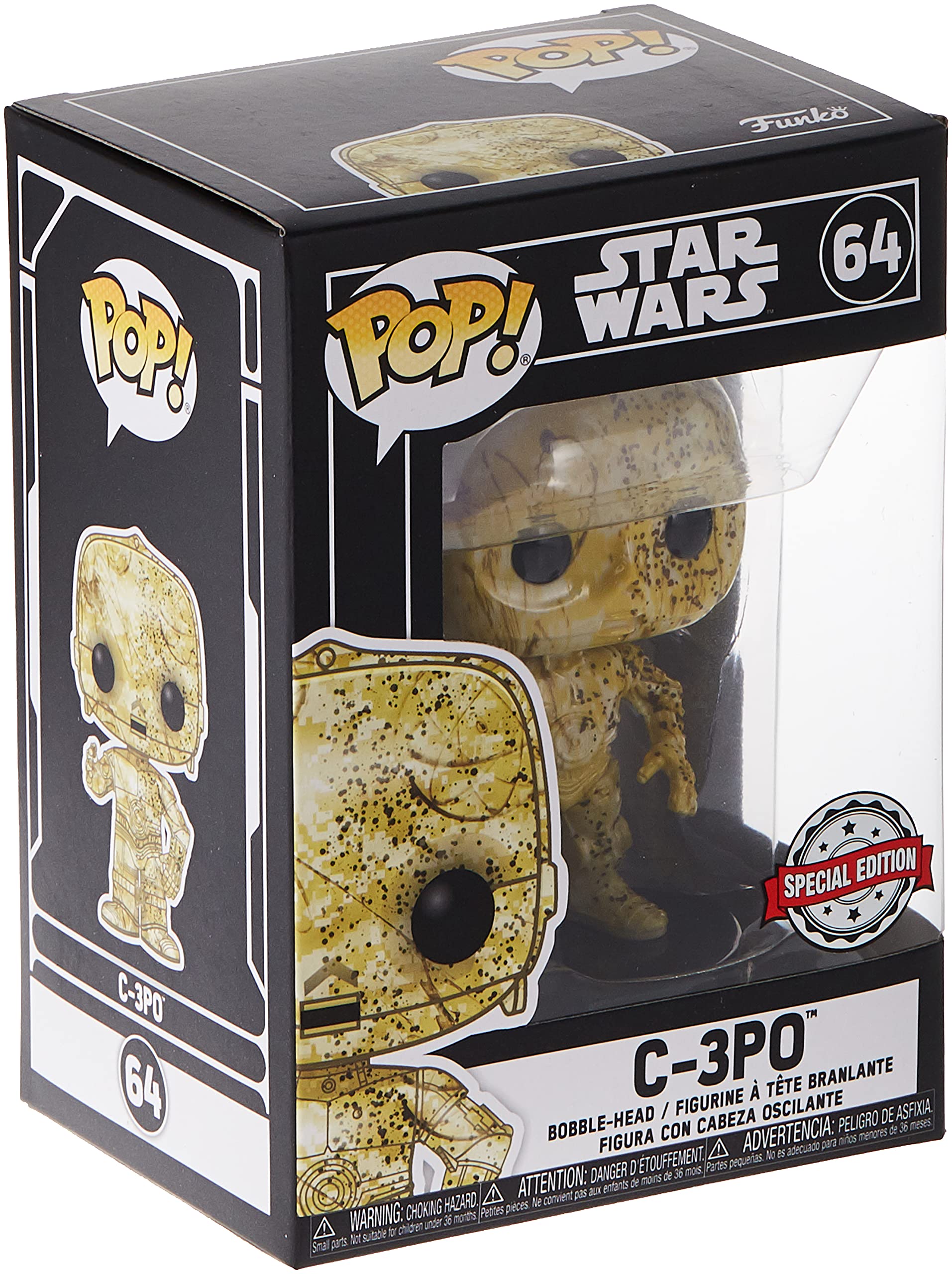 Funko Pop! Star Wars: Futura Skin C-3PO Bobble-Head (Exclusive)