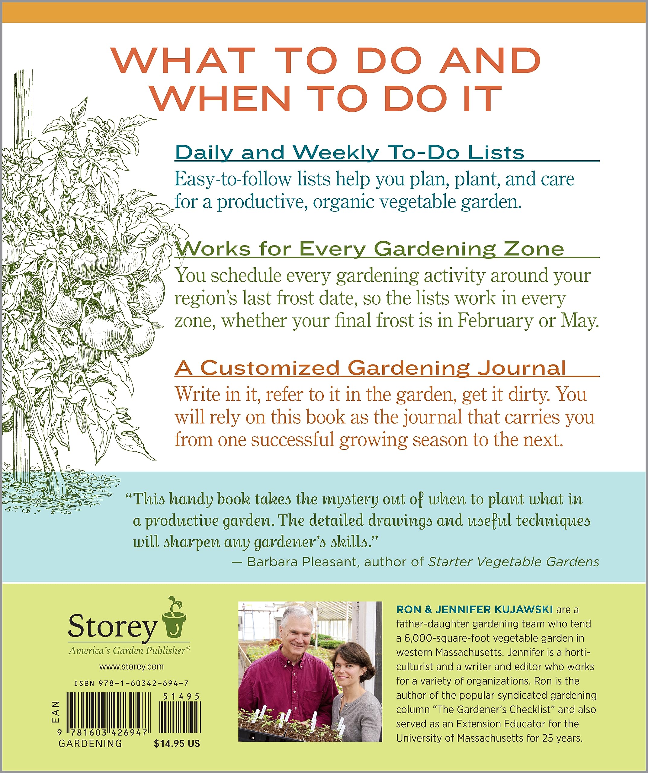 Week-by-Week Vegetable Gardener's Handbook: Perfectly Timed Gardening for Your Most Bountiful Harvest Ever Jan 8, 2011