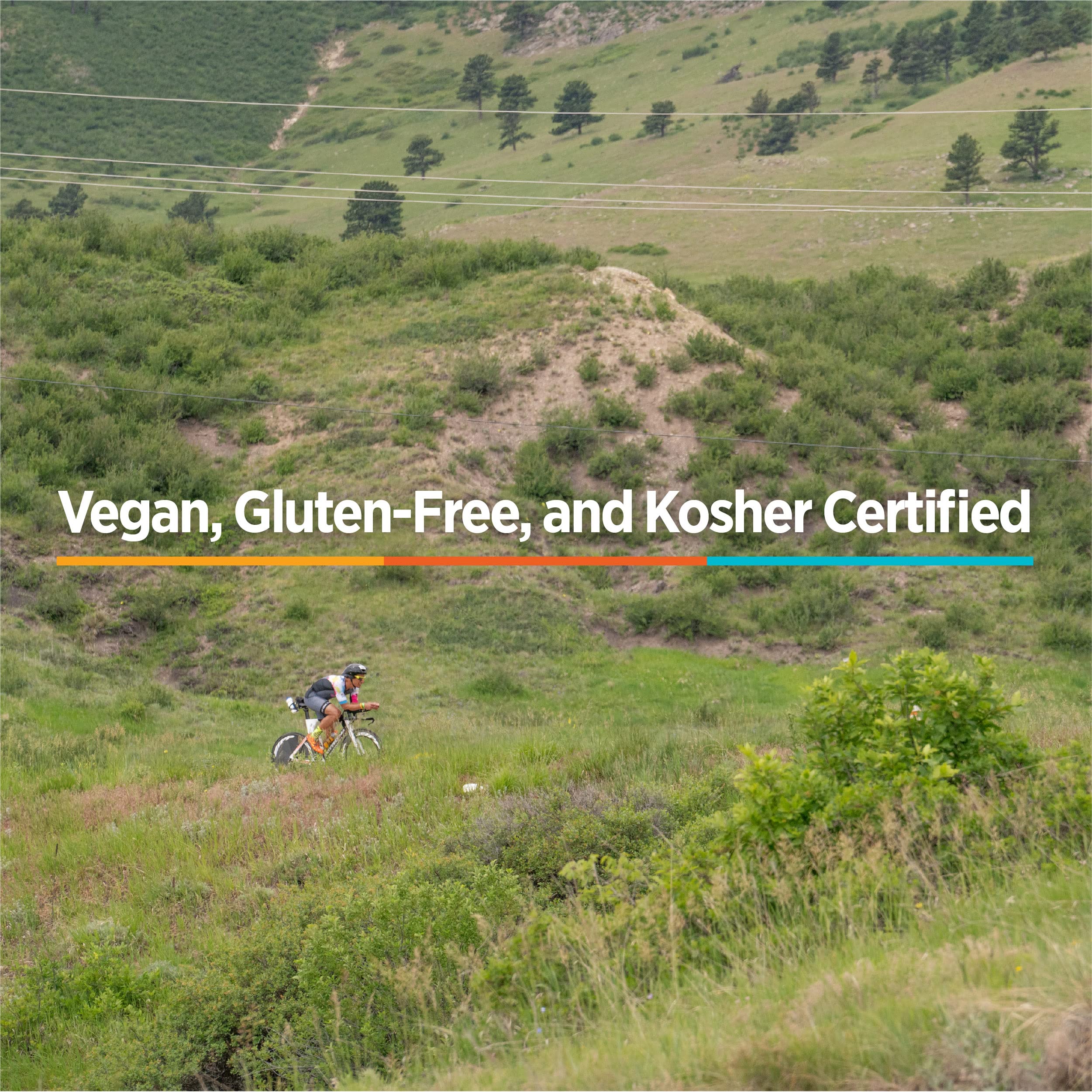 GU Energy Roctane Ultra Endurance Energy Drink Mix, Vegan, Gluten-Free, Kosher, and Dairy-Free n-the-Go Energy for Any Workout, 10 Single-Serving Packets, Summit Tea