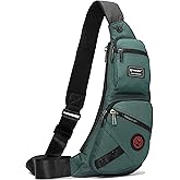 NICGID Sling Bag Chest Shoulder Backpack Crossbody Bags Casual Daypack for Men Women