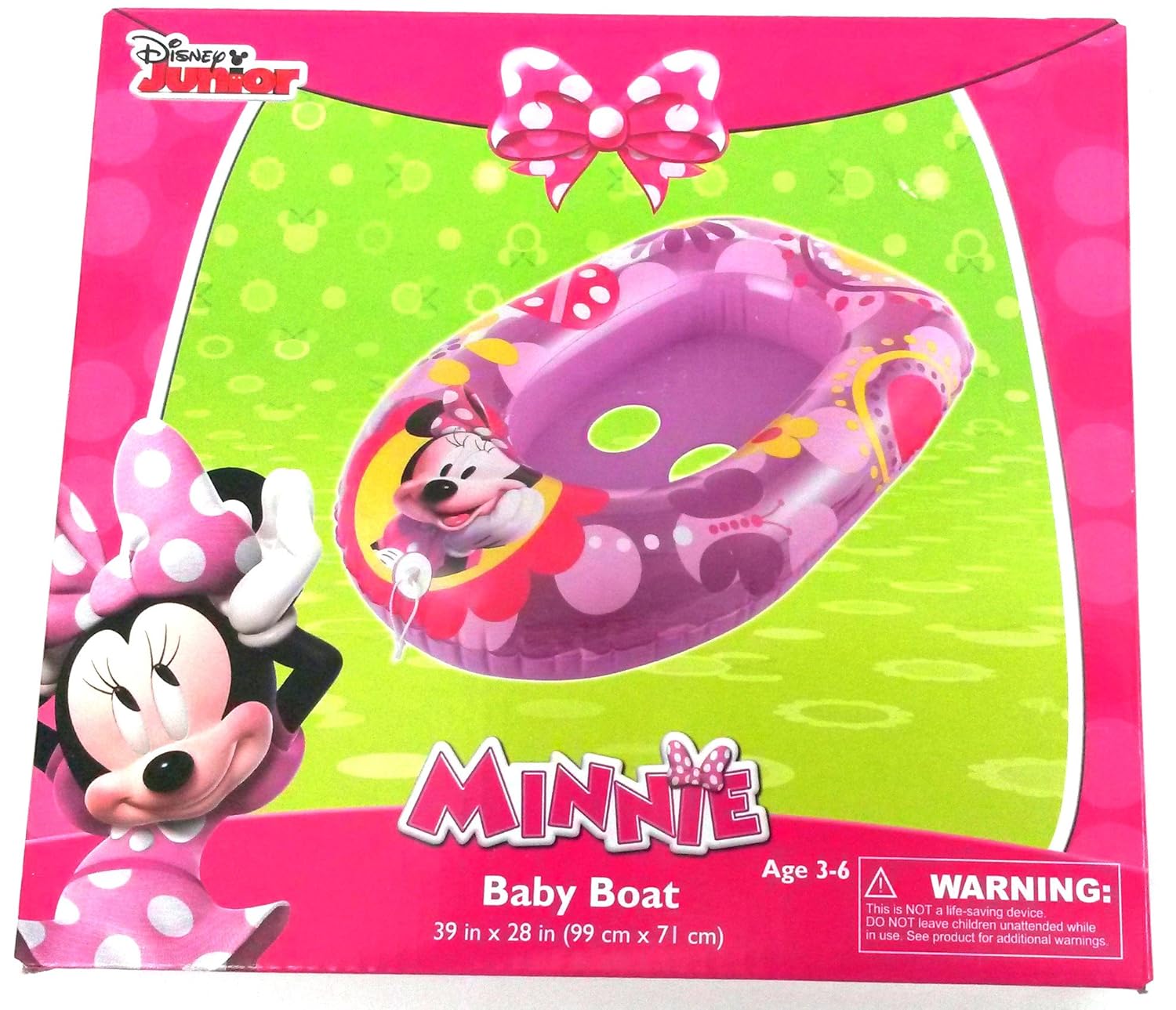 Disney Minnie Mouse Inflatable Kids Float Baby Boat Age 3 6 Amazon.co.uk Toys & Games