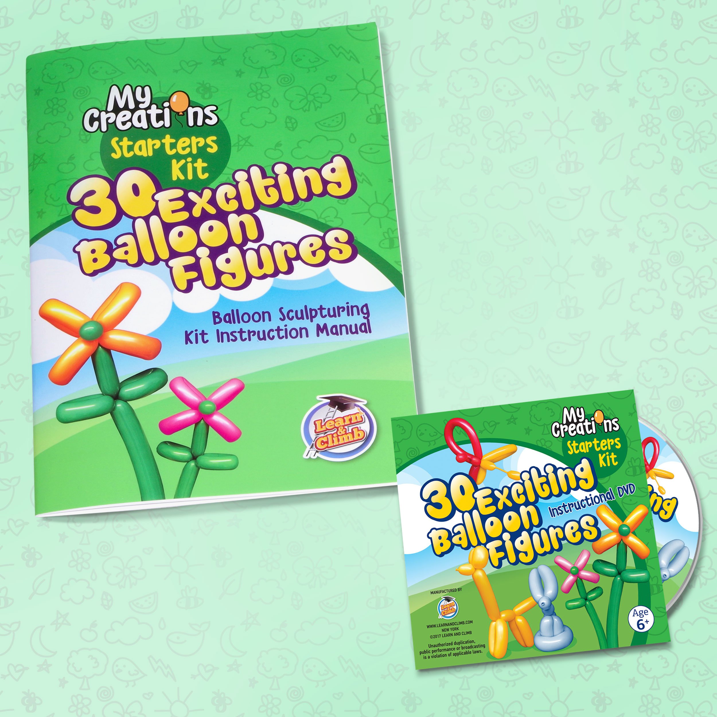 DIY Balloon Animal Kit for beginners. Twisting Modeling balloon Kit 30 + 806808307989 eBay