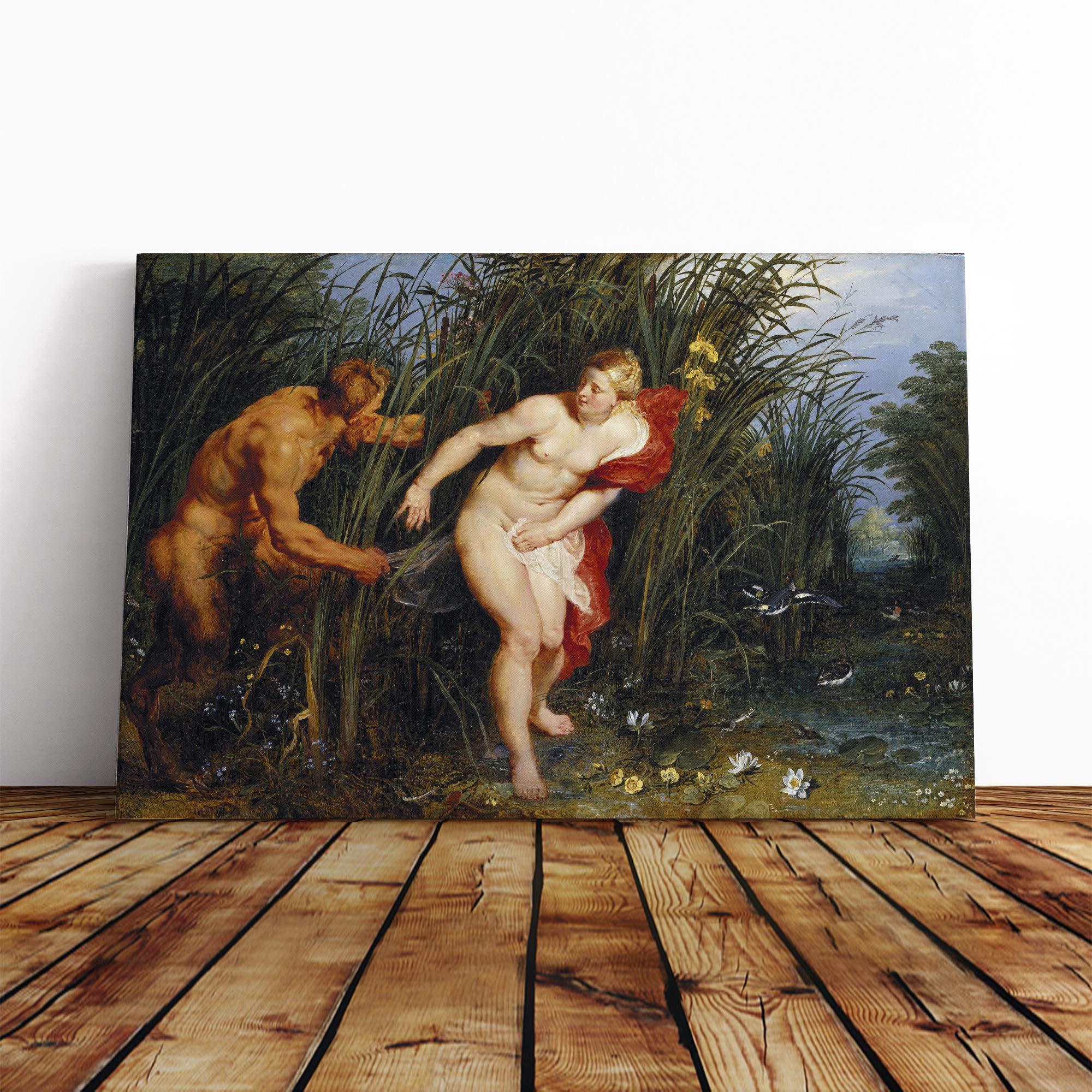 Peter Paul Rubens Sensation and Sensuality Canvas Print | Gallery Wrapped 30mm Frame Wall Art | 20x14 inches | Ready to Hang | Modern Picture | Living Room Bedroom Lounge Office