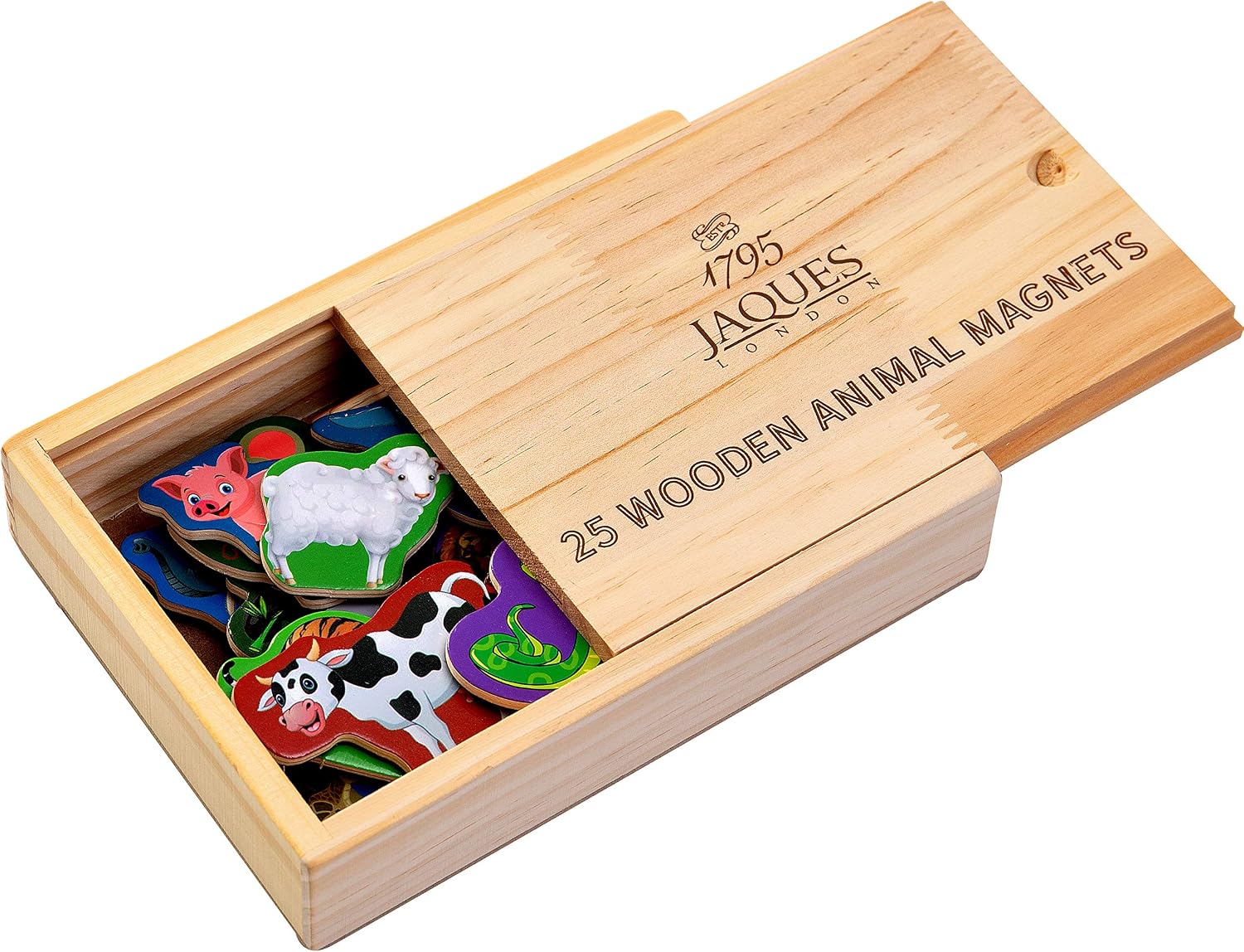 Jaques of London Animal Magnets for Kids, Multicolor, Small - Image 3