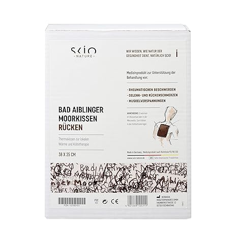 SCIO Bad Aiblinger Moorkissen Rücken 38 x 25 cm, 1400 g
