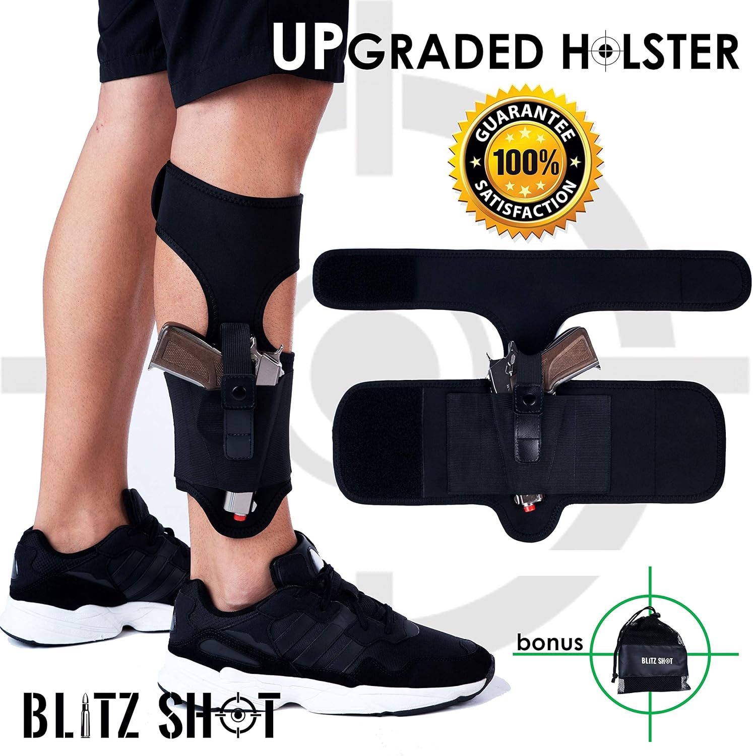 Amazon Com Ankle Holster For Concealed Carry Universal Ankle