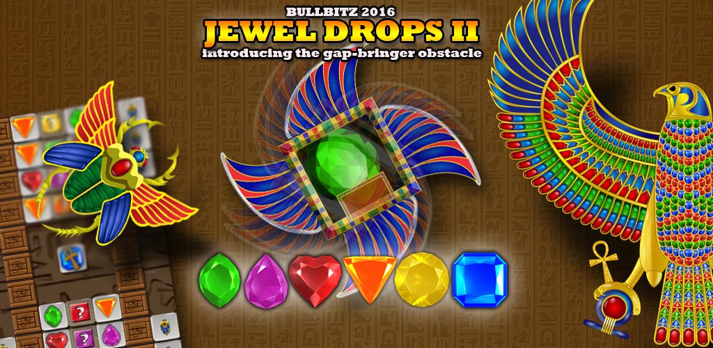 Jewel Drops 2 - Match three puzzle